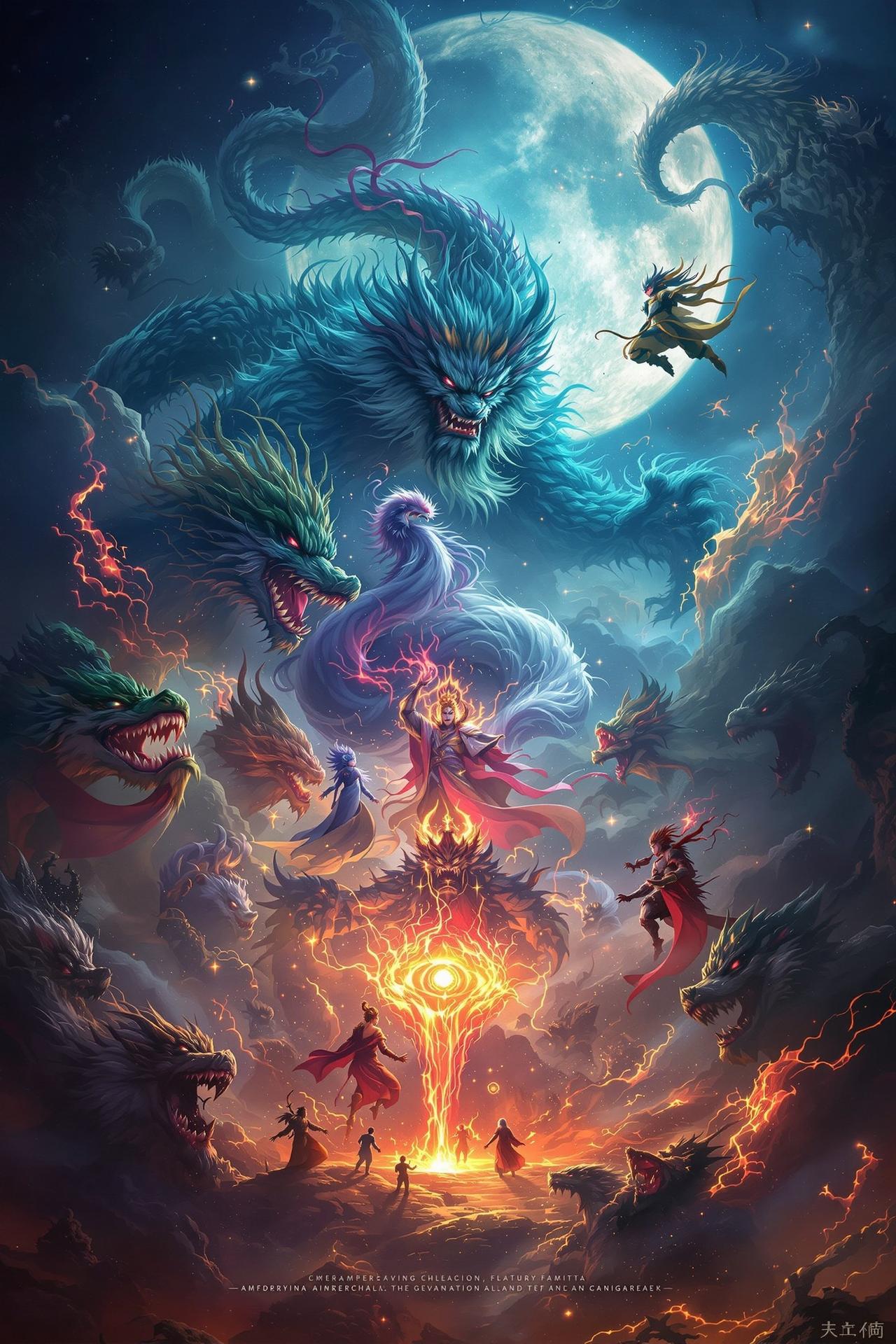 封神第一部：朝歌风云(2023) 神话影视海报 - 导演乌尔善 - 成人看的视频